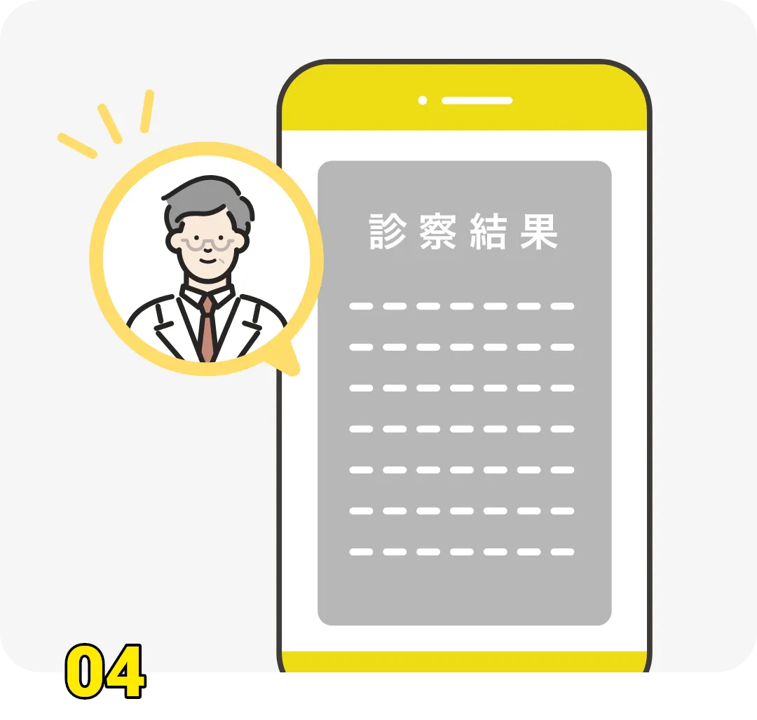 診察結果報告・予防推奨